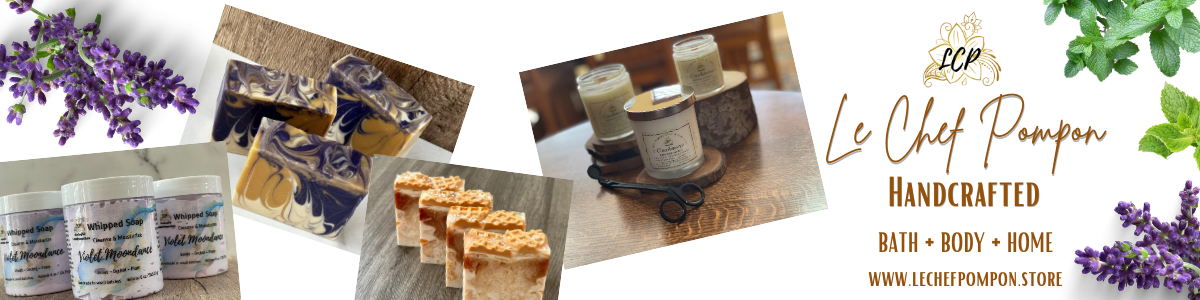 Etsy Shop Le Chef Pompon Handmade Soap and Candles
