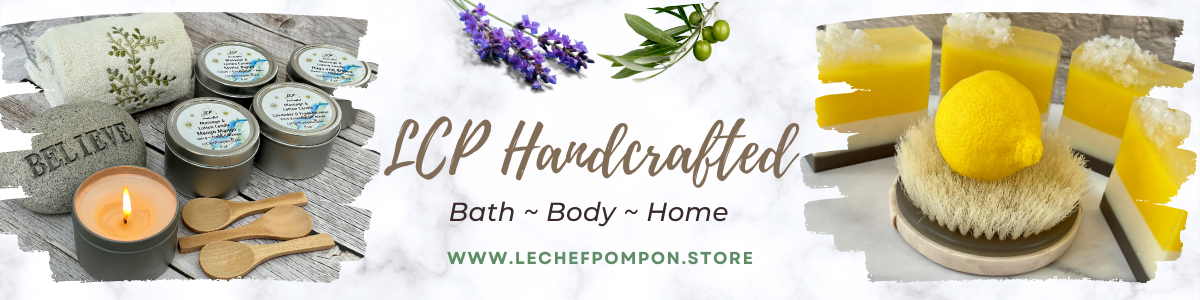 Le Chef Pompon Handmade Lip, Face and Body Scrubs